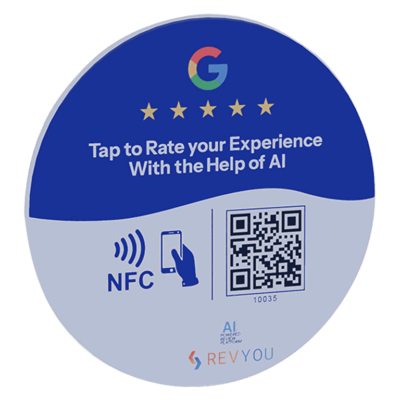 Google Reviews - Table Stickers